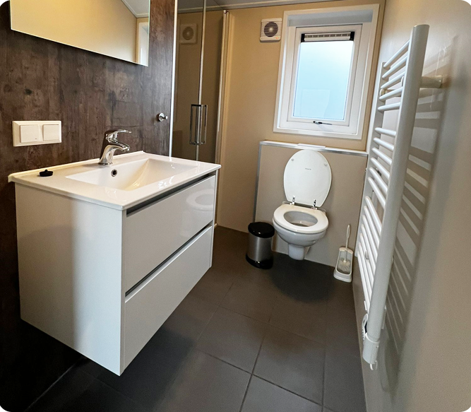 Sanitair 1 natuurhuisje ruinen 634